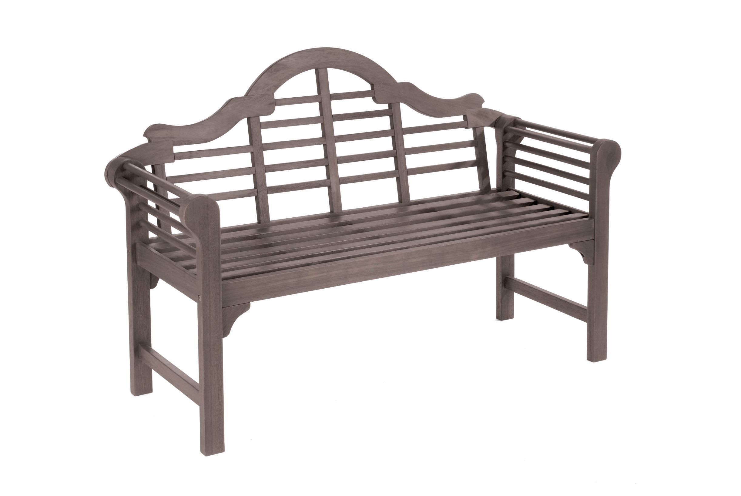 Greenhurst Lutyens Garden Bench - Woodland Grey - Hortibliss