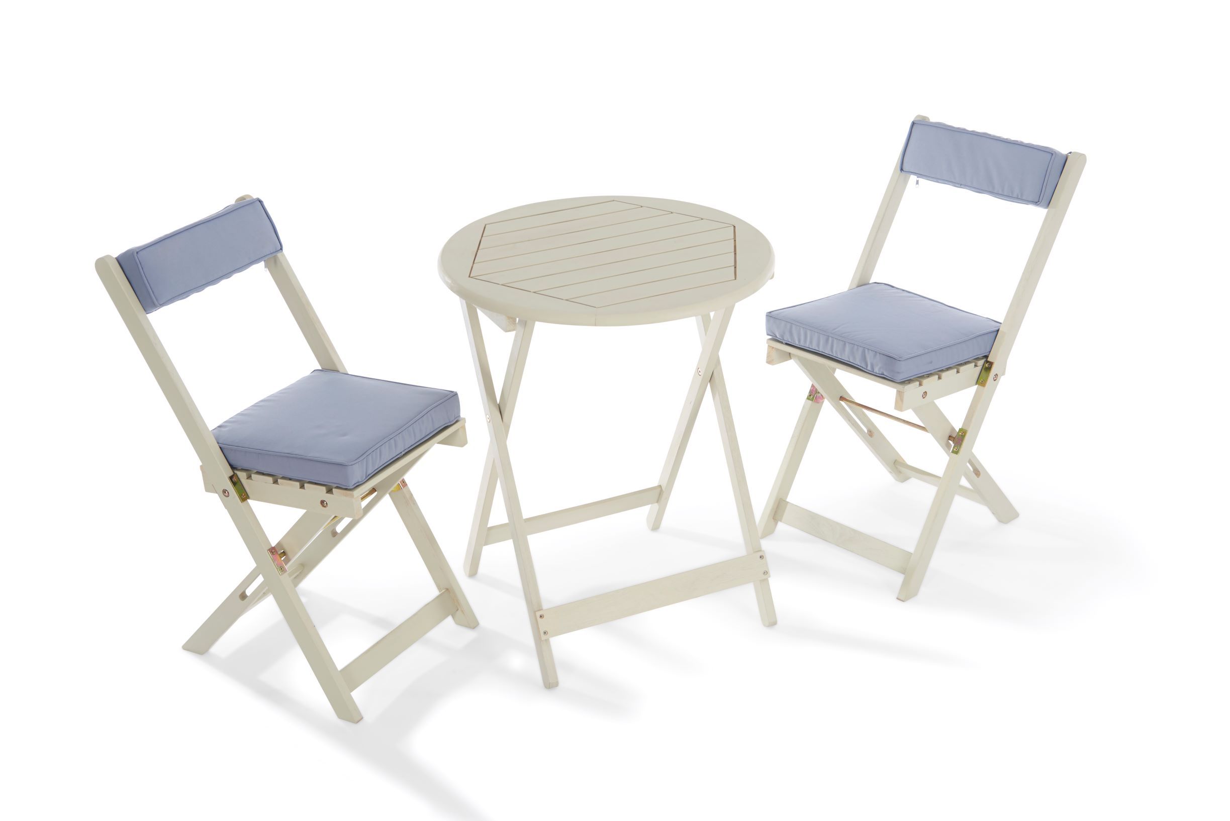 Greenhurst Raffles Bistro Set - Forest White - Hortibliss