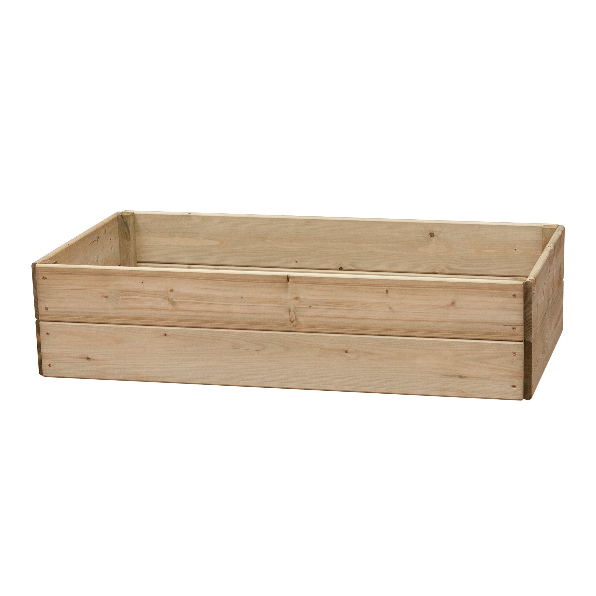 Rectangular Raised Bed 30cm High, 60 x 120cm - Hortibliss