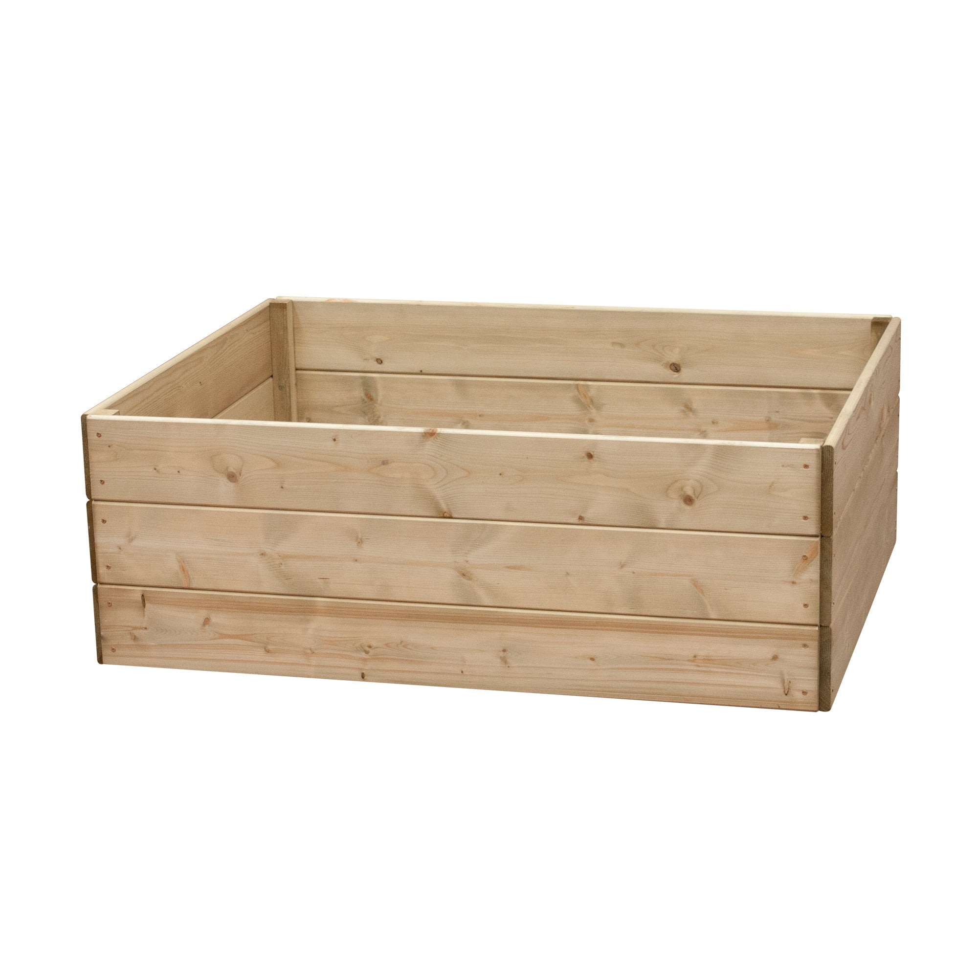 Rectangular Raised Bed 45cm High, 90 x 120cm - Hortibliss