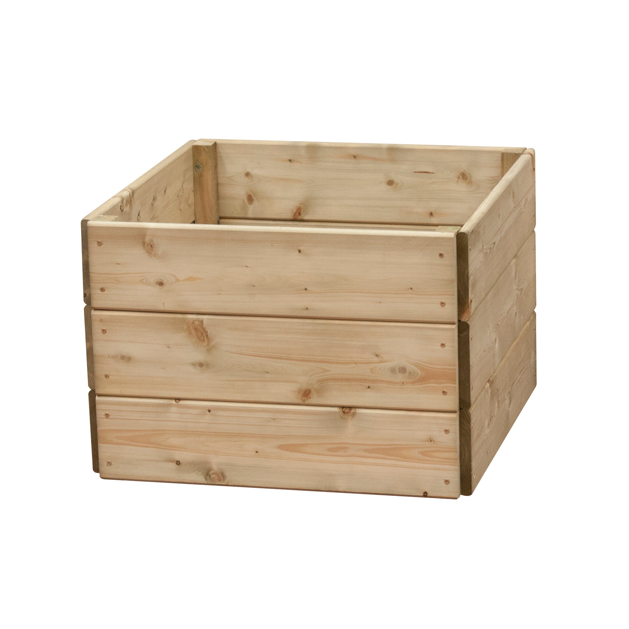 Square Raised Bed 45cm High, 60 x 60cm - Hortibliss