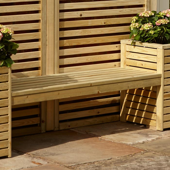 Garden Lover Seat Set with Planters & Screens - Hortibliss