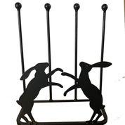 Boxing Hares 2 Pair Boot Rack - Hortibliss