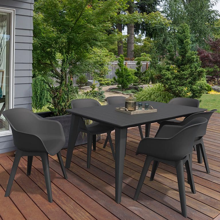 Lima Table with Akola Chairs - Hortibliss