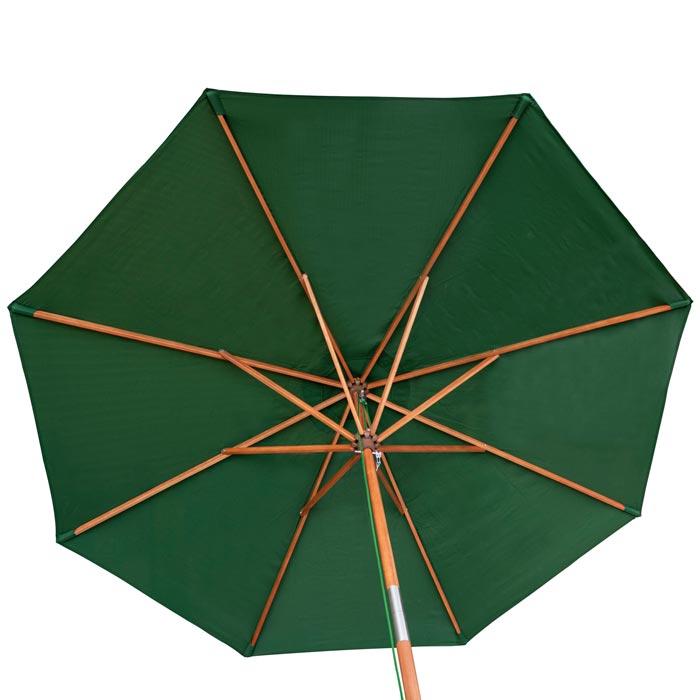 Rowlinson Willington Green 2.7m Wooden Parasol - Hortibliss