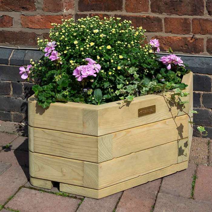 Rowlinson Marberry Corner Planter - Hortibliss