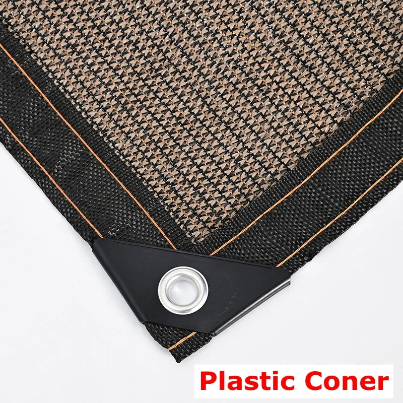 Outdoor Patio Sun Shade Sail Rectangle Garden Sunshade Net Garden Balcony Net Summer Anti-UV Sun Shelter Awning Car Canopy - Hortibliss