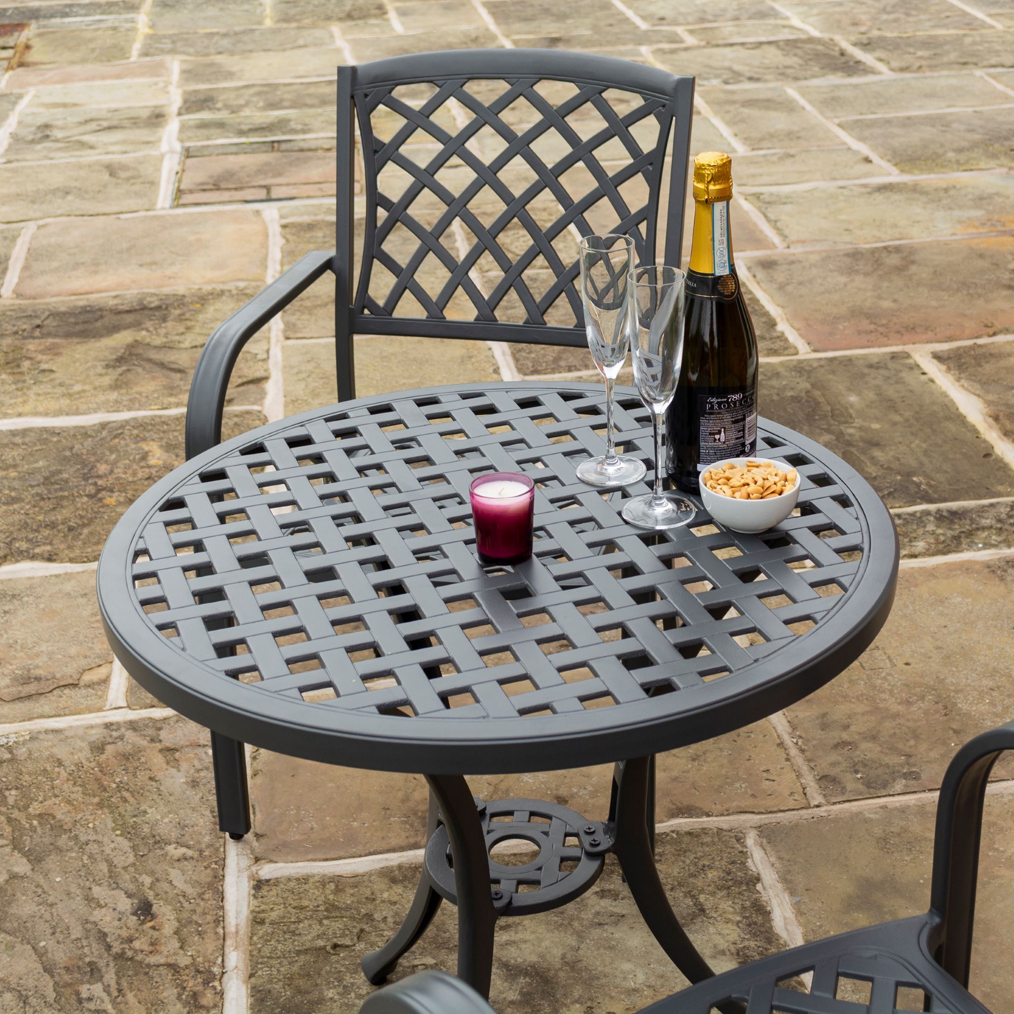 Heritage Lattice Bistro Set - Hortibliss