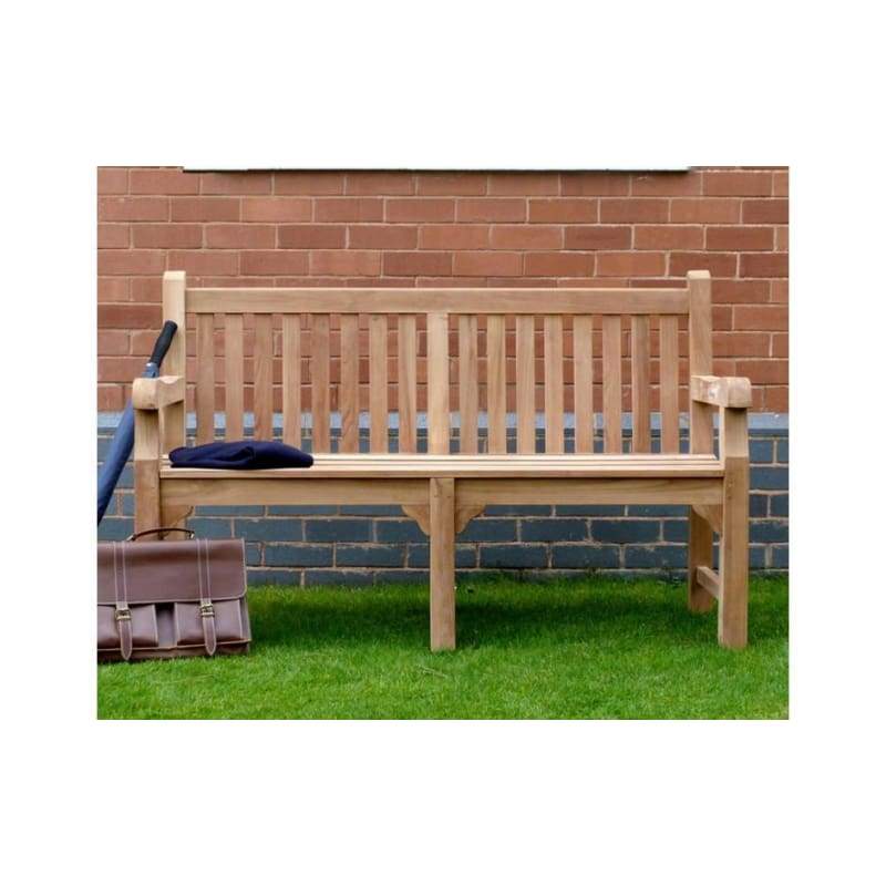 Balmoral Teak Bench 3 Seater 1.5M - Hortibliss