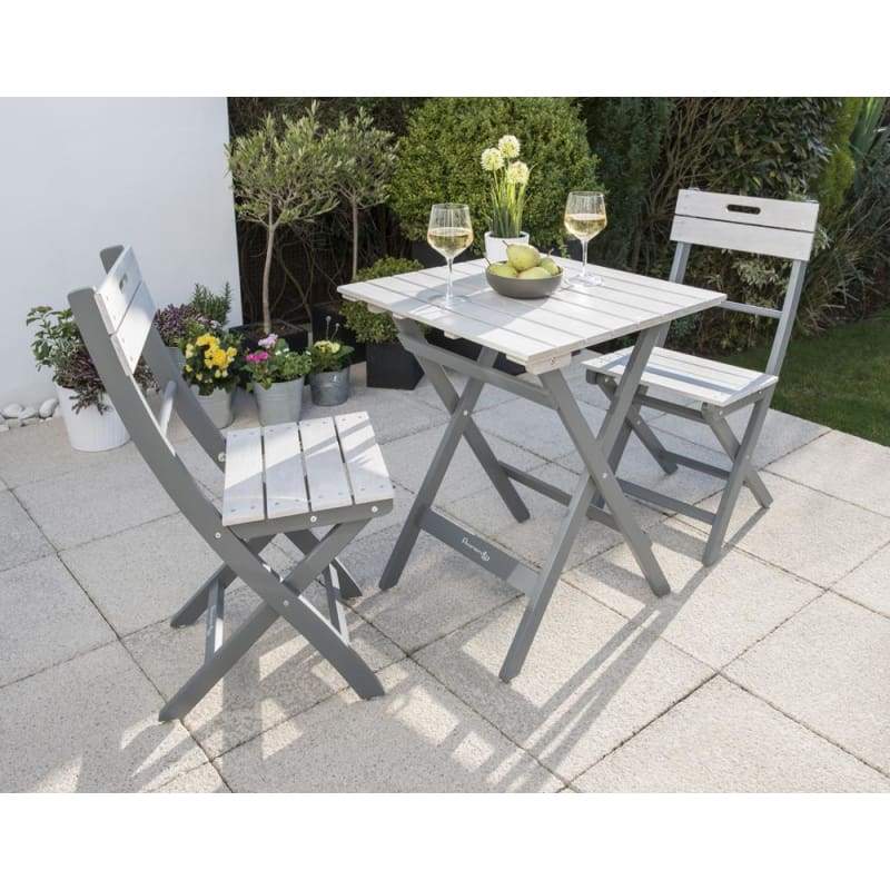 Florenity Grigio Bistro Set - Hortibliss