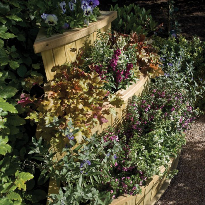 Rowlinson Marberry Corner Cascade Planter - Hortibliss