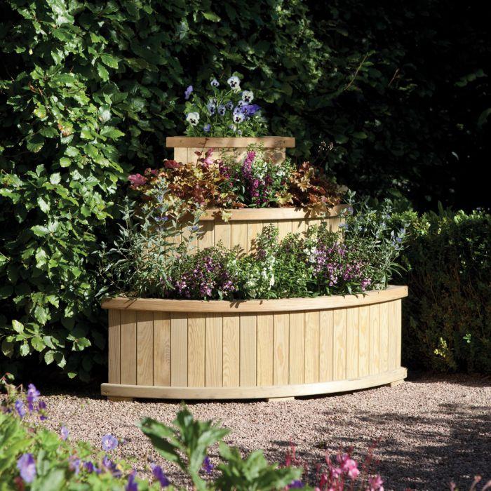 Rowlinson Marberry Corner Cascade Planter - Hortibliss