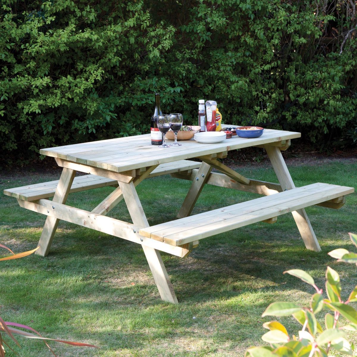 Rowlinson 5' Picnic Bench - Hortibliss