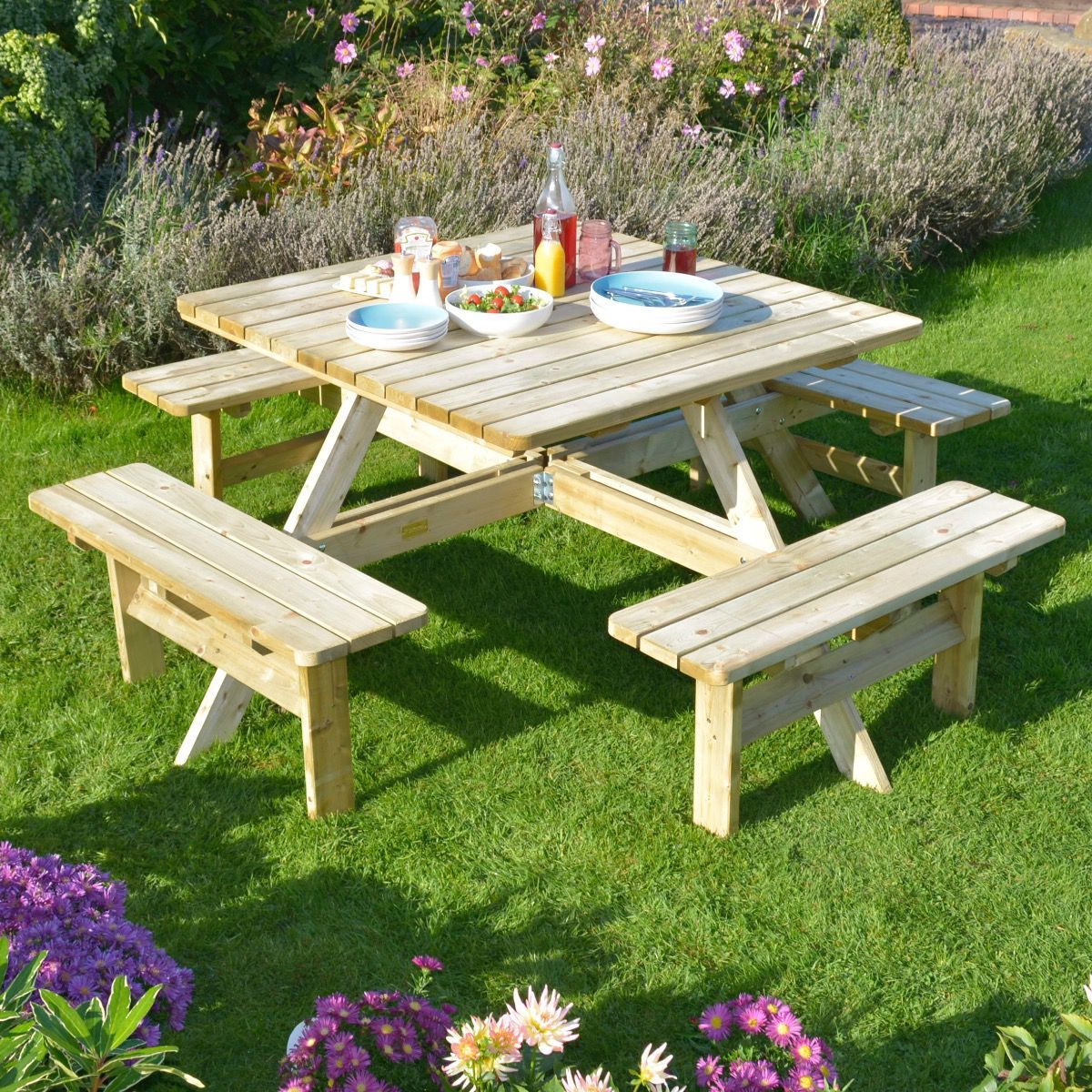 Rowlinson Square Picnic Table - Hortibliss