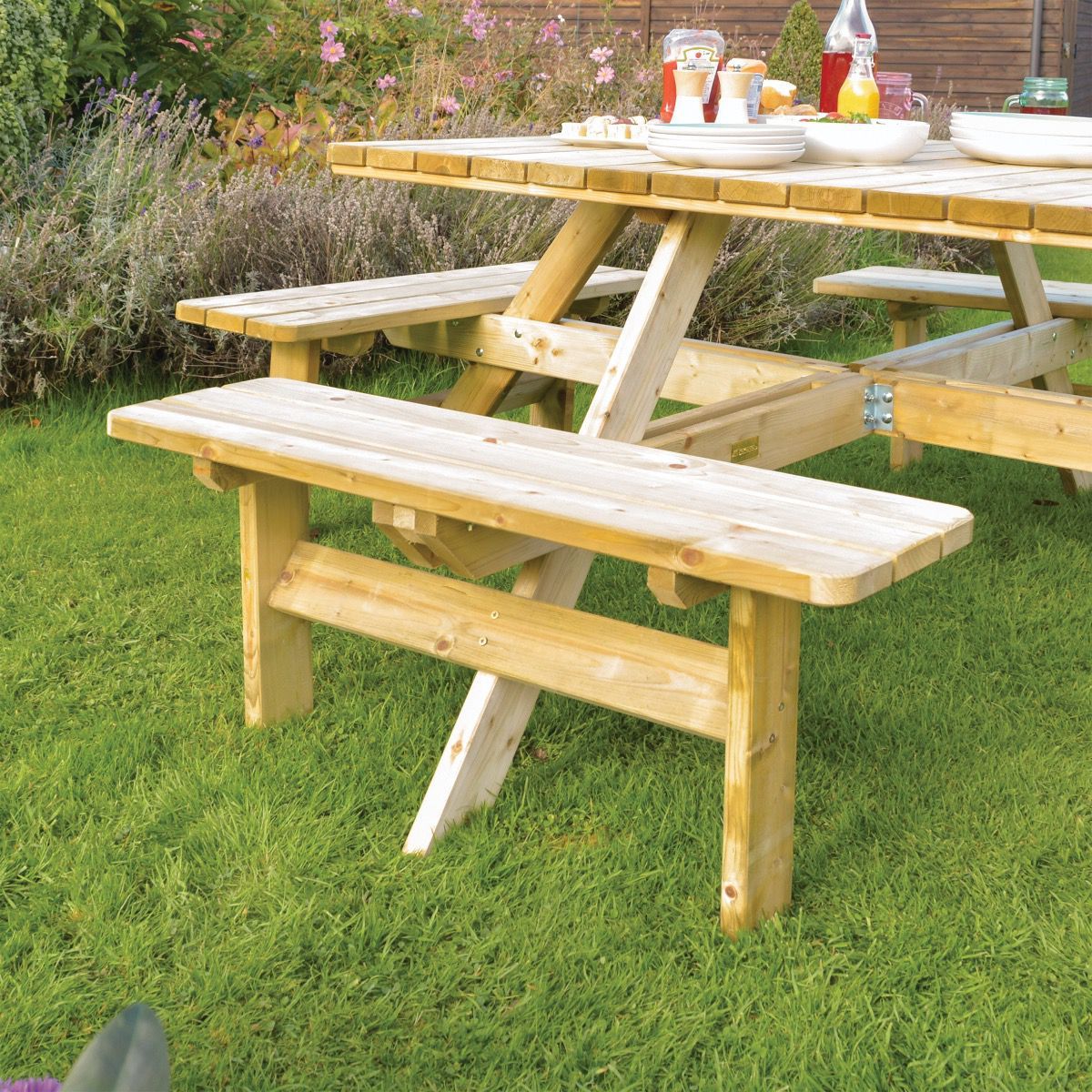 Rowlinson Square Picnic Table - Hortibliss