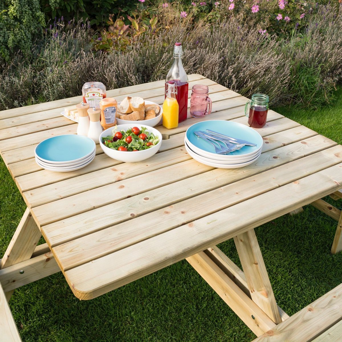 Rowlinson Square Picnic Table - Hortibliss