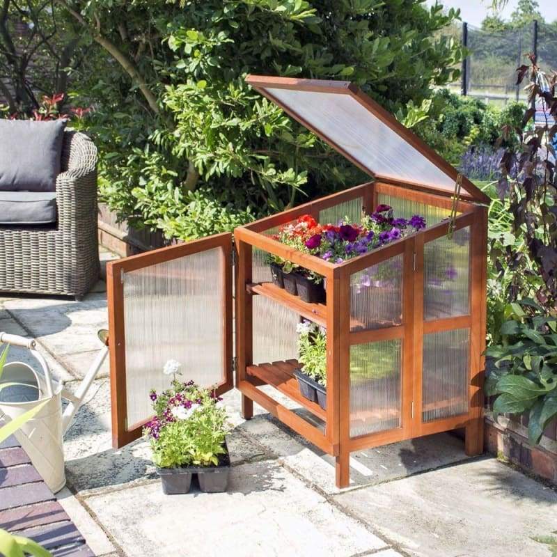 Rowlinson Hardwood Coldframe - Hortibliss