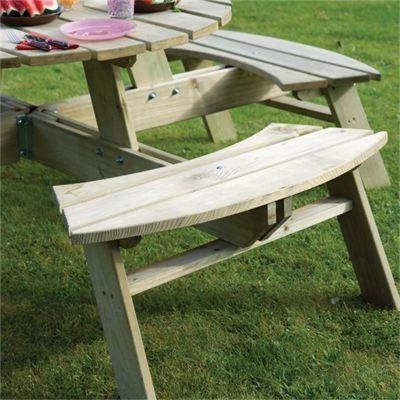 Rowlinson Round Picnic Table - Hortibliss