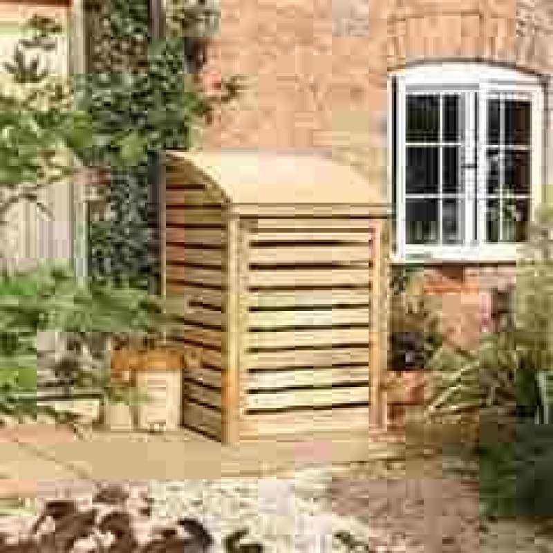 Rowlinson Single Wheelie Bin Store - Hortibliss