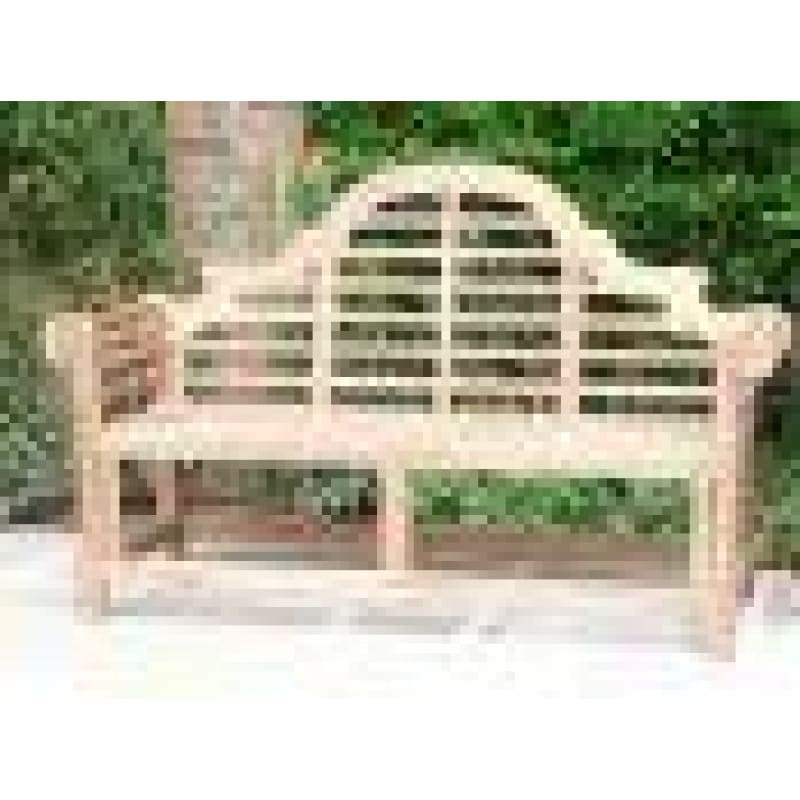 Solid Teak 3 Seater Lutyens Bench - Hortibliss