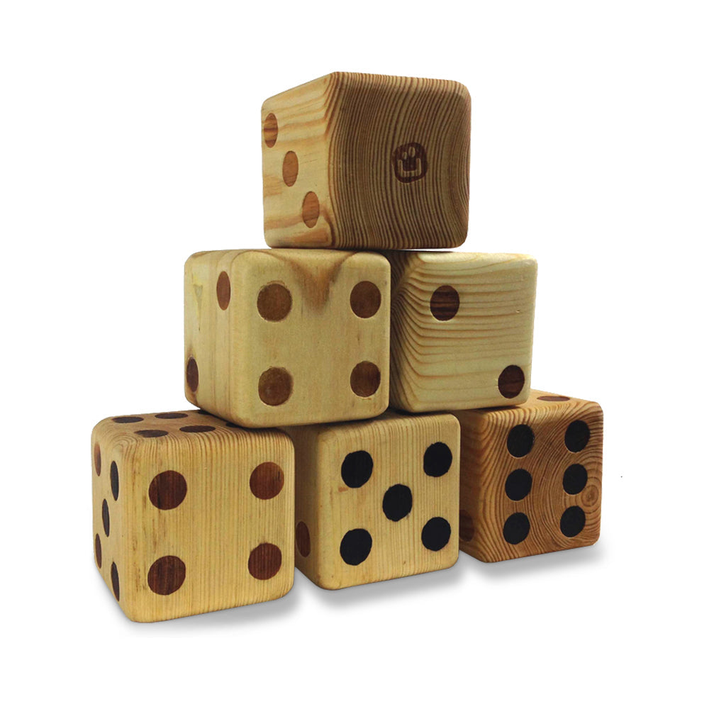 Large Wooden Dice - Hortibliss